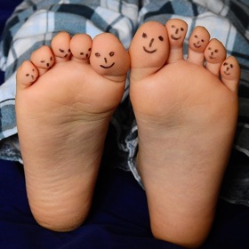 Guys…give your feet a summer makeover and banish those infections! Guys…give your feet a summer makeover and banish those infections!