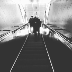 SH Health escalator stairs