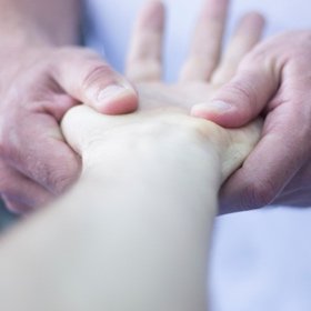 SH Health Osteopath Hand