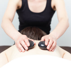 hot stone thermal massage