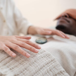 SH Health Ria Reiki hands