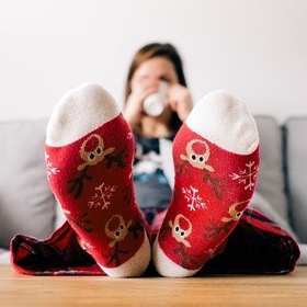 SH Christmas Feet UP SH Christmas Feet UP