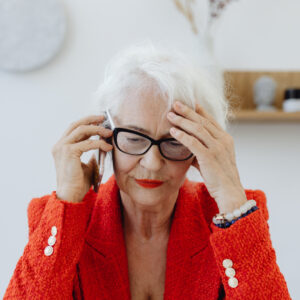 SG Health busy mature woman